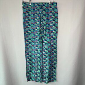 Vineyard Vines Girls Multi Color Whale Print House Pajama Pants Size XXS